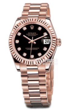 Rolex LADY-DATEJUST 178245Black Dialwith Diamonds(178245BlackDialwithDiamonds) <em>watch</em>