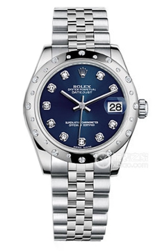 Rolex DATEJUST m178344-0061 GBlue Dialwith Diamonds(m1783440061GBlueDialwithDiamonds) <em>watch</em>
