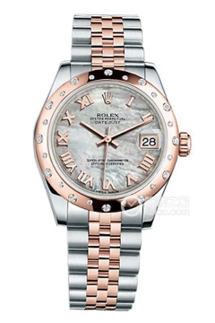 Rolex LADY-DATEJUST 178341-63161 White Mother of Pearl Roman Dial(17834163161WhiteMotherofPearlRomanDial) <em>watch</em>