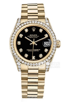 Rolex LADY-DATEJUST 178158Black Dialwith Diamonds(178158BlackDialwithDiamonds) <em>watch</em>