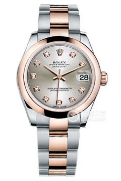 Rolex LADY-DATEJUST 178241 Silver Dial with Diamonds and Oyster Bracelet(178241SilverDialwithDiamondsandOysterBracelet) <em>watch</em>