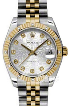 Rolex LADY-DATEJUST 178313 Silver Commemorative Dial with Diamonds(178313SilverCommemorativeDialwithDiamonds) <em>watch</em>