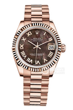 Rolex LADY-DATEJUST 178275 Black Mother of Pearl Roman Dial(178275BlackMotherofPearlRomanDial) <em>watch</em>