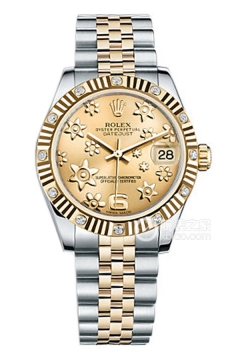 Rolex LADY-DATEJUST 178313 Champagne Floral Dial(178313ChampagneFloralDial) <em>watch</em>