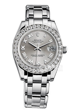 Rolex PEARLMASTER 81299 Dark Rhodium White Dial(81299DarkRhodiumWhiteDial) <em>watch</em>