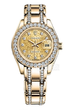 Rolex PEARLMASTER 80298 Champagne Commemorative Pattern Dial with Diamonds(80298ChampagneCommemorativePatternDialwithDiamonds) <em>watch</em>
