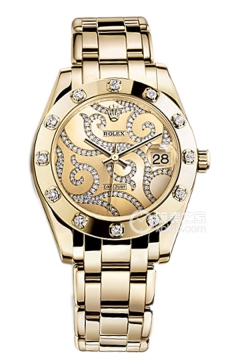 Rolex PEARLMASTER 81318 Champagne Dial with Diamonds(81318ChampagneDialwithDiamonds) <em>watch</em>
