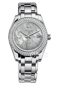 Rolex PEARLMASTER 81339 Dark Rhodium White Dial(81339DarkRhodiumWhiteDial) <em>watch</em>