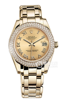 Rolex PEARLMASTER 81338(Champagne Dial)(81338ChampagneDial) <em>watch</em>