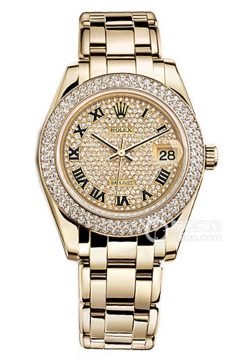 Rolex PEARLMASTER 81338 Full Diamond Dial(81338FullDiamondDial) <em>watch</em>
