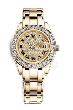 Rolex PEARLMASTER 80298 Roman Numerals Full Diamond Dial(80298RomanNumeralsFullDiamondDial) <em>watch</em>