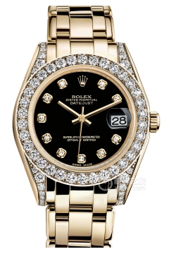 Rolex PEARLMASTER 81158Black Dialwith Diamonds(81158BlackDialwithDiamonds) <em>watch</em>