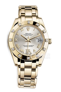 Rolex PEARLMASTER m81318-0036 Silver VI Dial with Diamonds(m813180036SilverVIDialwithDiamonds) <em>watch</em>