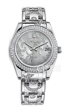 Rolex PEARLMASTER 81339 Deep Rhodium White(81339DeepRhodiumWhite) <em>watch</em>