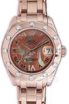 Rolex LADY-DATEJUST 81315 Enamel Mother of Pearl Pink Dial(81315EnamelMotherofPearlPinkDial) <em>watch</em>