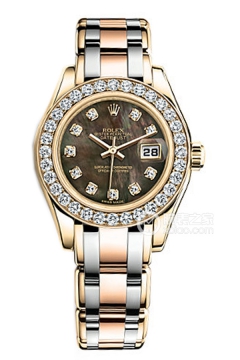 Rolex PEARLMASTER 80298 Black Mother of Pearl(80298BlackMotherofPearl) <em>watch</em>