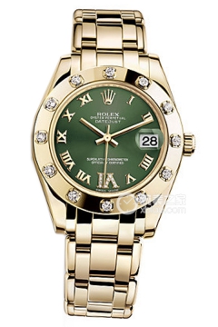 Rolex PEARLMASTER 81318 Olive Green Dial(81318OliveGreenDial) <em>watch</em>