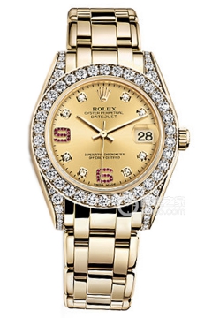 Rolex PEARLMASTER 81158 Champagne Dial with Diamonds(81158ChampagneDialwithDiamonds) <em>watch</em>