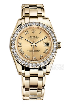 Rolex PEARLMASTER 81298 Champagne Roman Numerals Dial(81298ChampagneRomanNumeralsDial) <em>watch</em>