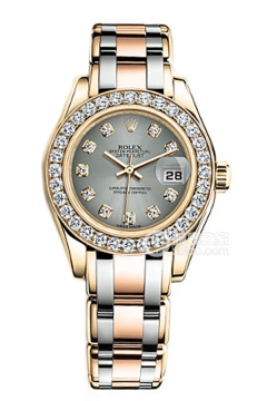 Rolex PEARLMASTER 80298 Stainless Steel with Diamonds(80298StainlessSteelwithDiamonds) <em>watch</em>
