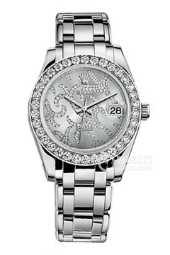 Rolex PEARLMASTER 81299-Dark Rhodium White(81299DarkRhodiumWhite) <em>watch</em>
