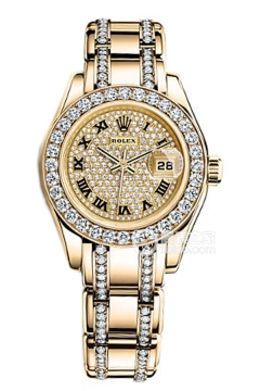 Rolex PEARLMASTER 80298 Full Diamond Dial with Diamond Strap(80298FullDiamondDialwithDiamondStrap) <em>watch</em>