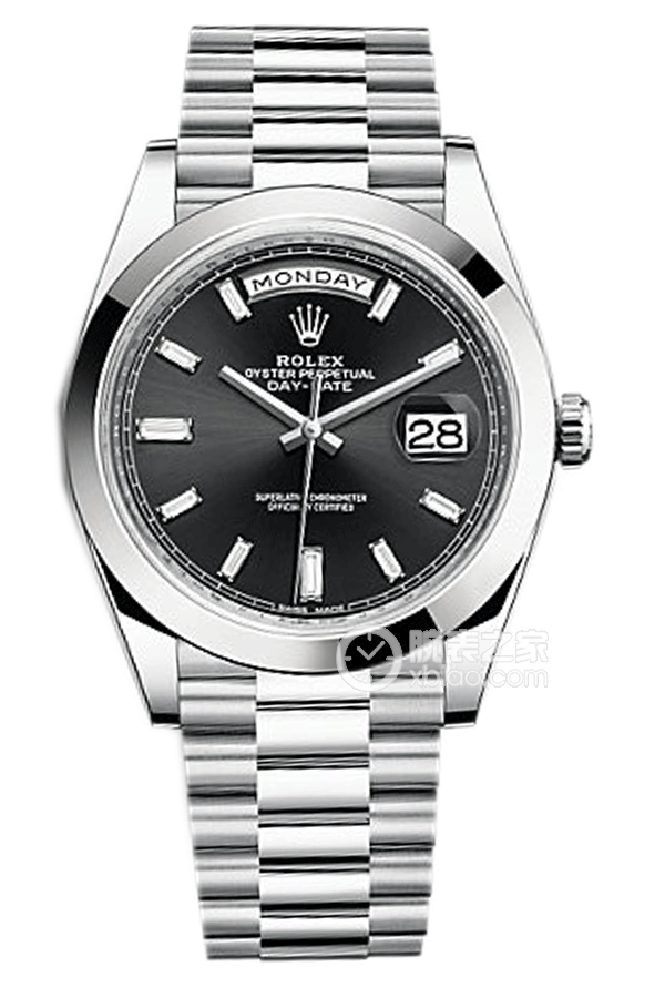 Rolex DAY-DATE 228206 Black Dial(228206BlackDial) <em>watch</em>