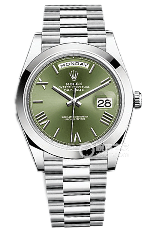 Rolex DAY-DATE 228206 Olive Green Dial(228206OliveGreenDial) <em>watch</em>