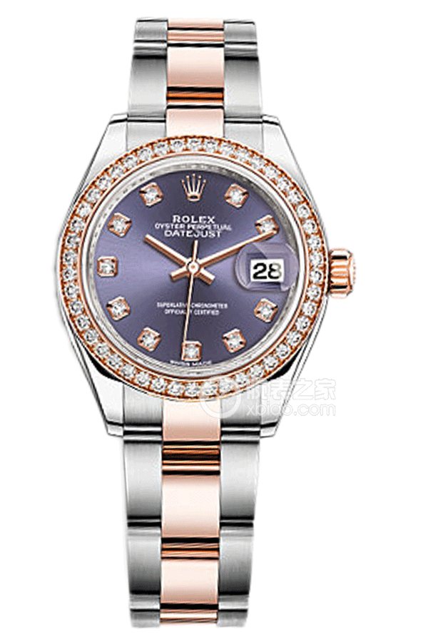 Rolex LADY-DATEJUST m279381rbr-0016 Aubergine Dial(m279381rbr0016AubergineDial) <em>watch</em>