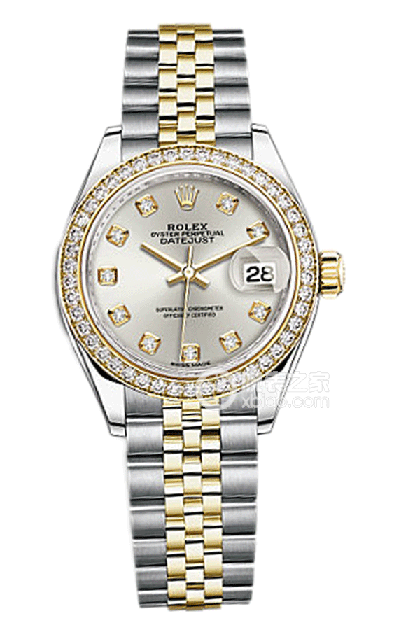 Rolex LADY-DATEJUST m279383rbr-0007Silver Dial(m279383rbr0007SilverDial) <em>watch</em>
