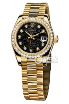 Rolex LADY-DATEJUST 179138 Black Dialwith Diamonds(179138BlackDialwithDiamonds) <em>watch</em>