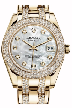 Rolex LADY-DATEJUST 81338 White Mother of Pearl(81338WhiteMotherofPearl) <em>watch</em>