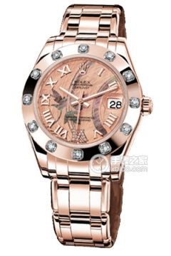 Rolex LADY-DATEJUST 81315 Painted Gold Mother of Pearl Pink(81315PaintedGoldMotherofPearlPink) <em>watch</em>