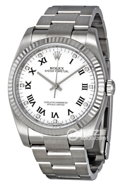 Rolex OYSTER PERPETUAL 116034 Hour Markers with 11 Diamonds(116034HourMarkerswith11Diamonds) <em>watch</em>