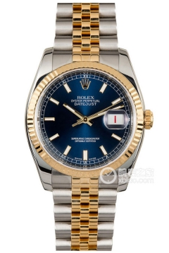 Rolex DATEJUST 116233-G-63203 Blue Dial Two-tone(116233G63203BlueDialTwotone) <em>watch</em>