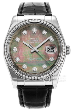 Rolex DATEJUST 116189 Black Mother of Pearl with Diamonds(116189BlackMotherofPearlwithDiamonds) <em>watch</em>