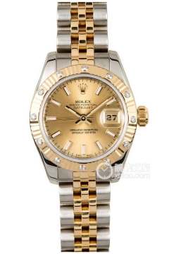 Rolex LADY-DATEJUST 179313 Gold Dial Two-tone Bracelet(179313GoldDialTwotoneBracelet) <em>watch</em>