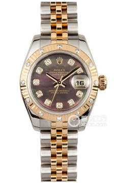 Rolex LADY-DATEJUST 179313 Black Mother of Pearl(179313BlackMotherofPearl) <em>watch</em>