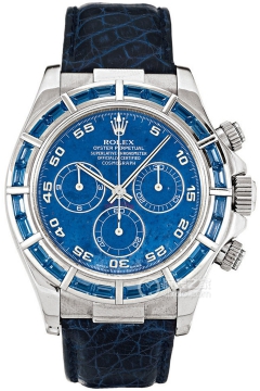 Rolex COSMOGRAPH DAYTONA 116589 Blue Dial with Blue Diamond Bezel(116589BlueDialwithBlueDiamondBezel) <em>watch</em>