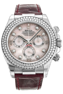 Rolex COSMOGRAPH DAYTONA 116589 Pink Mother of Pearl with Diamonds(116589PinkMotherofPearlwithDiamonds) <em>watch</em>