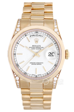 Rolex DAY-DATE 118338 White Dial(118338WhiteDial) <em>watch</em>