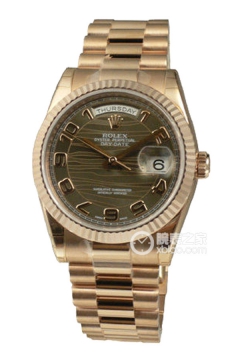 Rolex DAY-DATE 118235-83205 Chocolate Wave Pattern(11823583205ChocolateWavePattern) <em>watch</em>