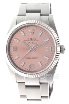 Rolex AIR-KING 114234 Pink Dial Steel Bracelet(114234PinkDialSteelBracelet) <em>watch</em>