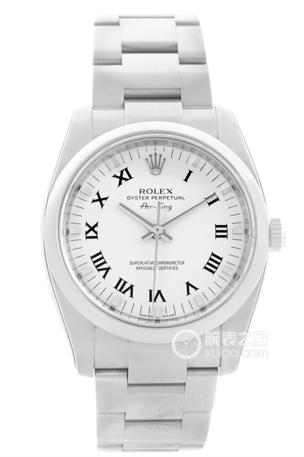 Rolex OYSTER PERPETUAL 114200 White Dial with Roman Numerals