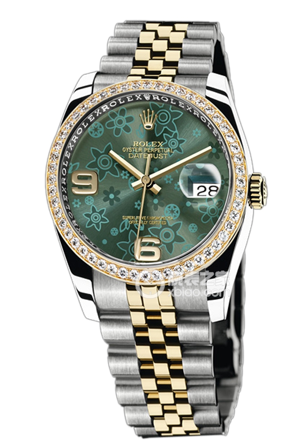 Rolex OYSTER PERPETUAL 116243-63603 Floral Pattern Dial