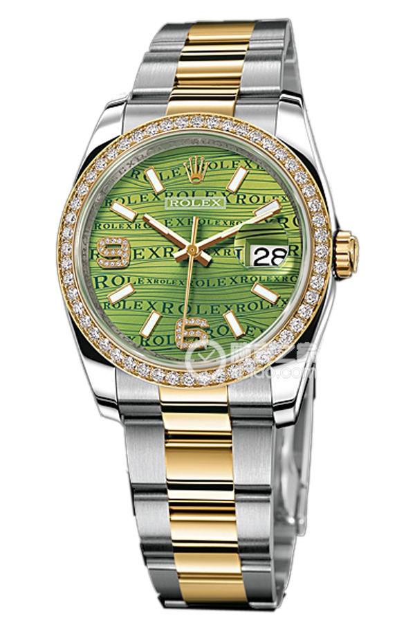 Rolex LADY-DATEJUST 116243-72603 Wave Pattern Dial