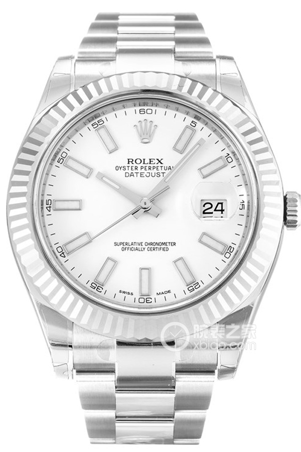 Rolex DATEJUST 116334 White Dial