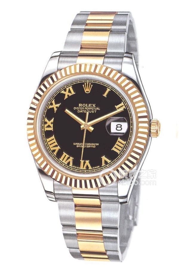 Rolex DATEJUST 116333-72213 Black Dial with Roman Numerals