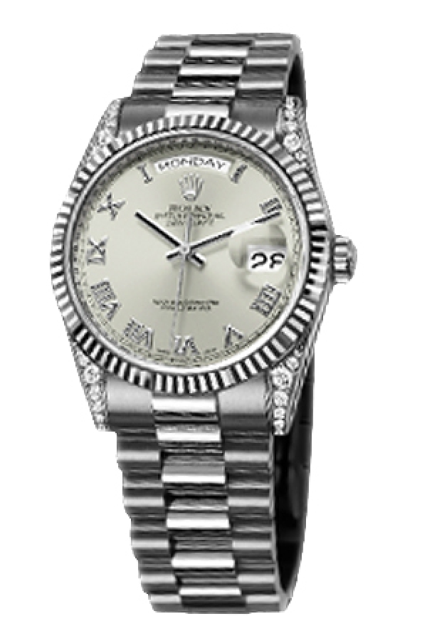 Rolex DAY-DATE 118339 Silver