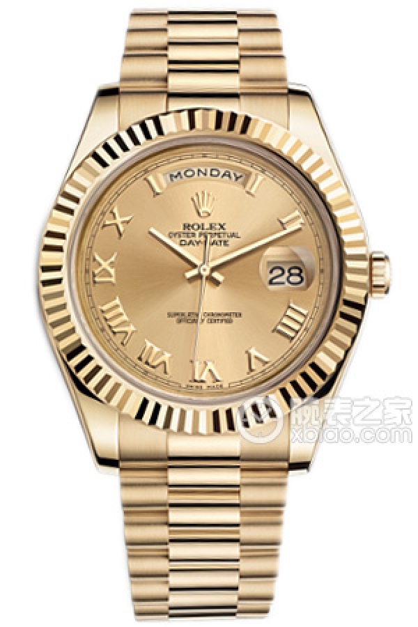 Rolex DAY-DATE 218238-83218 Champagne Dial